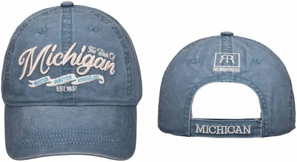 Michigan Ribbon Baseball Cap