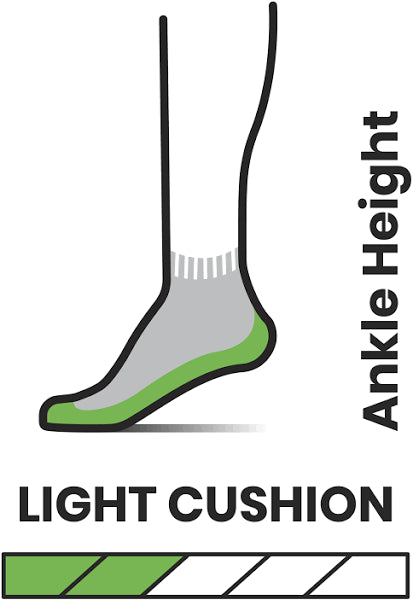 Light Hike Cushion Low Ankle Sock