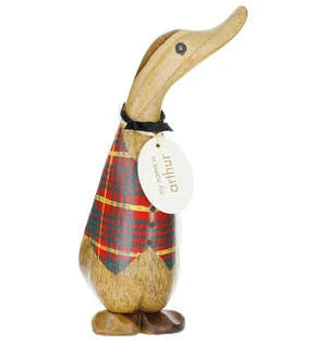 DCUK Tartan Waistcoat Duckling
