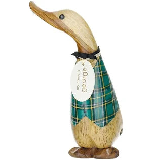DCUK Tartan Waistcoat Duckling