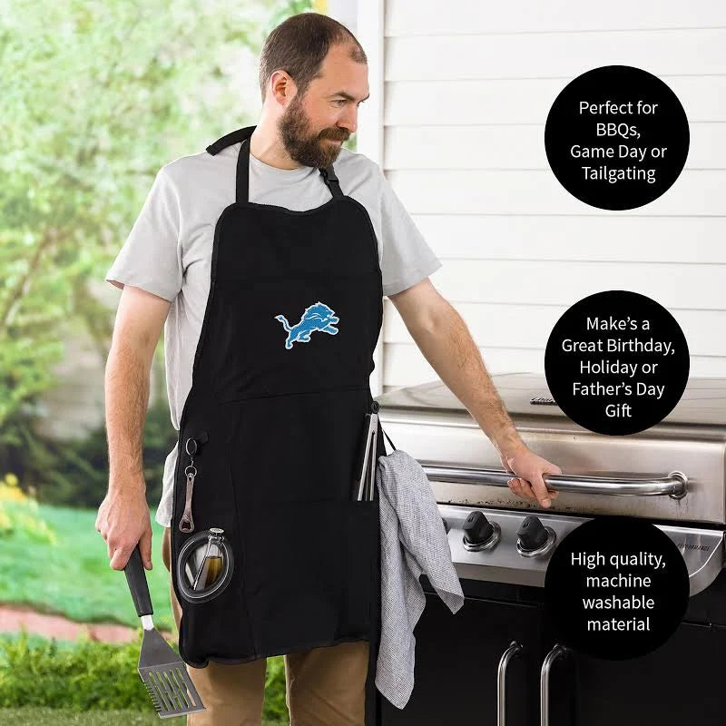 Detroit Lions Grilling Apron