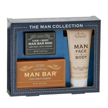 The Man Collection Boxed Soap Gift Set