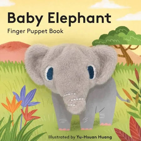 Baby Elephant Finger Puppet Board Book