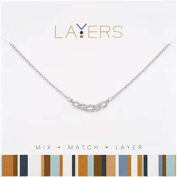 Silver Layers Necklace