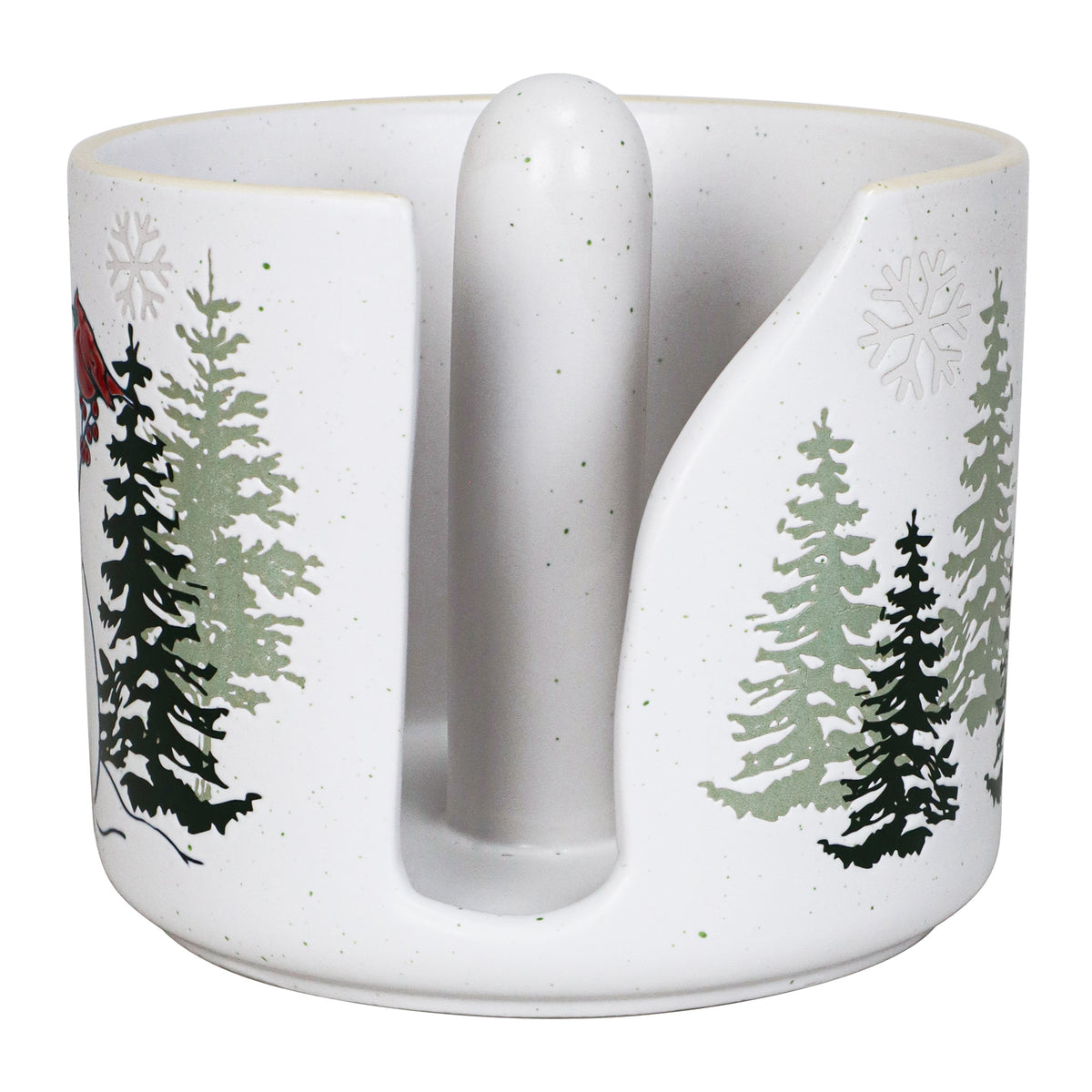Berry Frosted Pines Paper Towel Holder