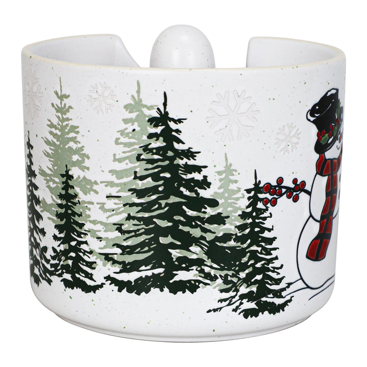 Berry Frosted Pines Paper Towel Holder