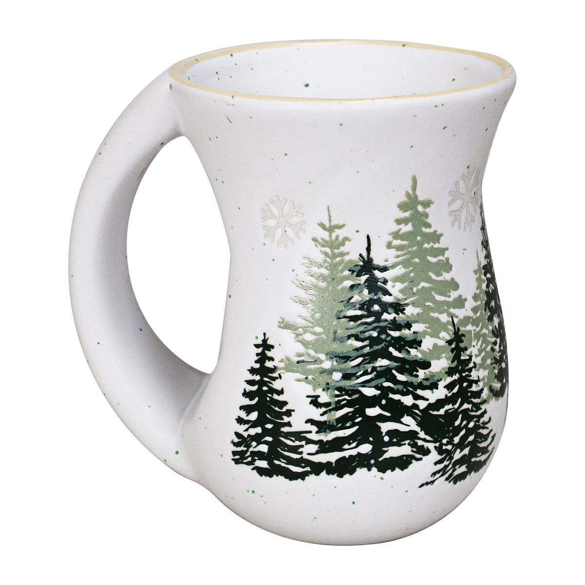 Berry Frosted Pines Cozy Mug