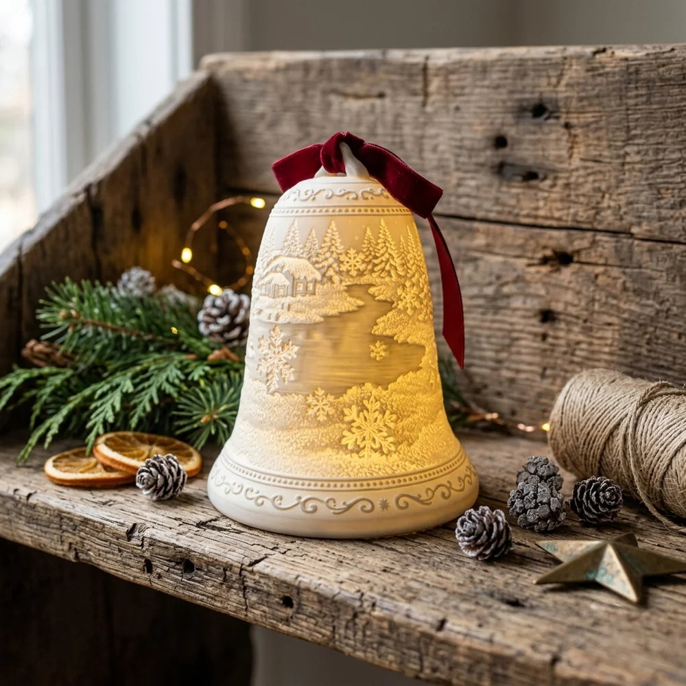 Luumii Illuminated Porcelain Ornament