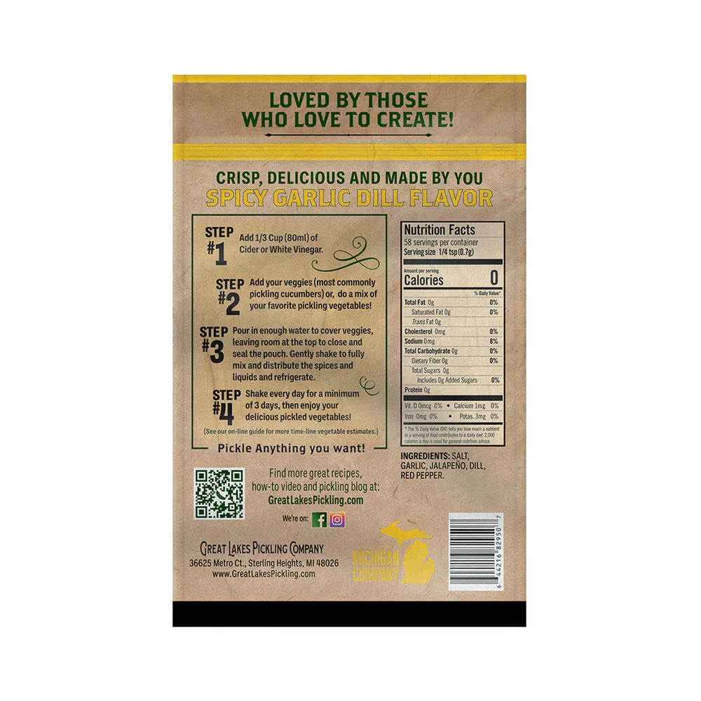 Great Lakes Pickling Mix