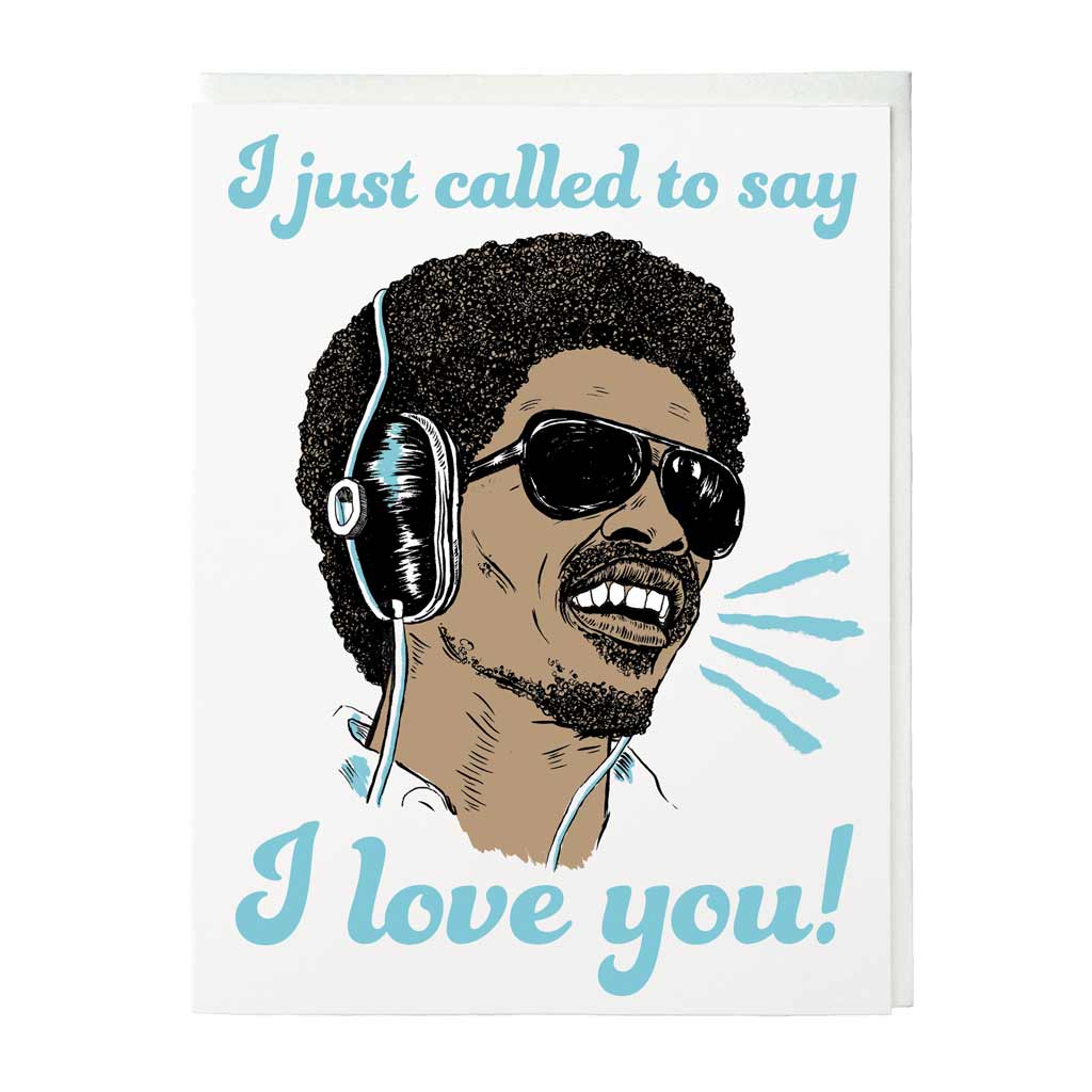 Stevie Wonder Love Card