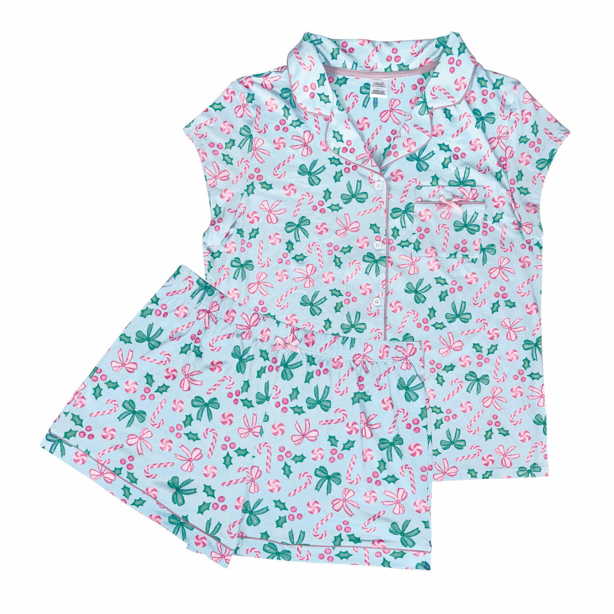 Sugarplum Wishes Short Sleeve Lounge Set