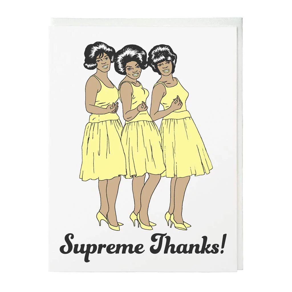 Supreme Thanks! Card