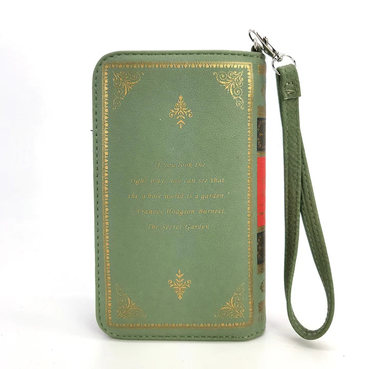 The Secret Garden Book Wallet/Wristlet