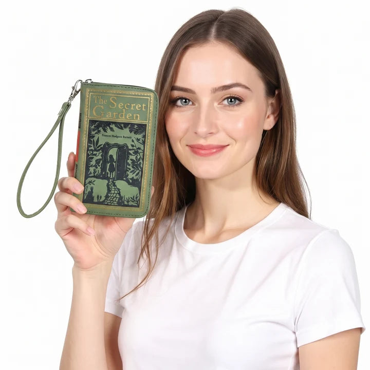 The Secret Garden Book Wallet/Wristlet