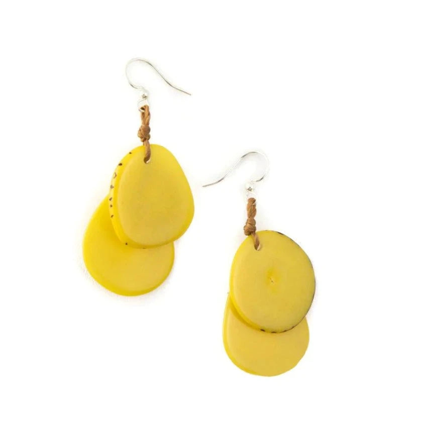 Tagua Fiesta Earrings