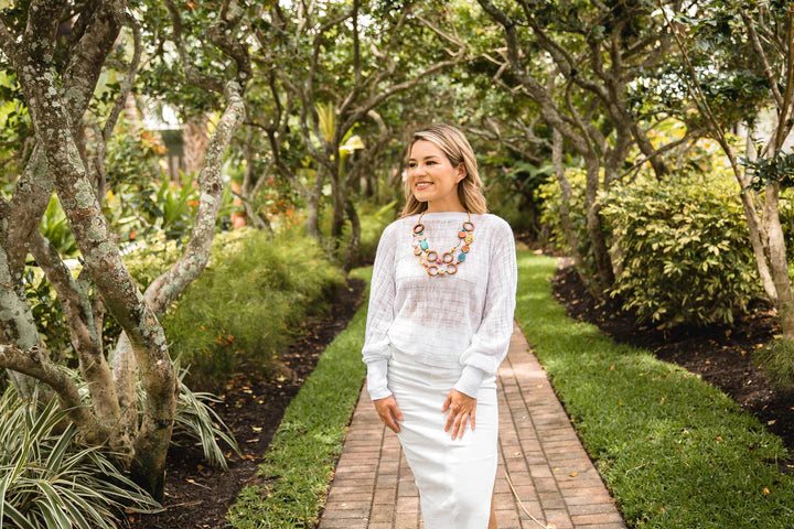 Tagua Arlene Necklace