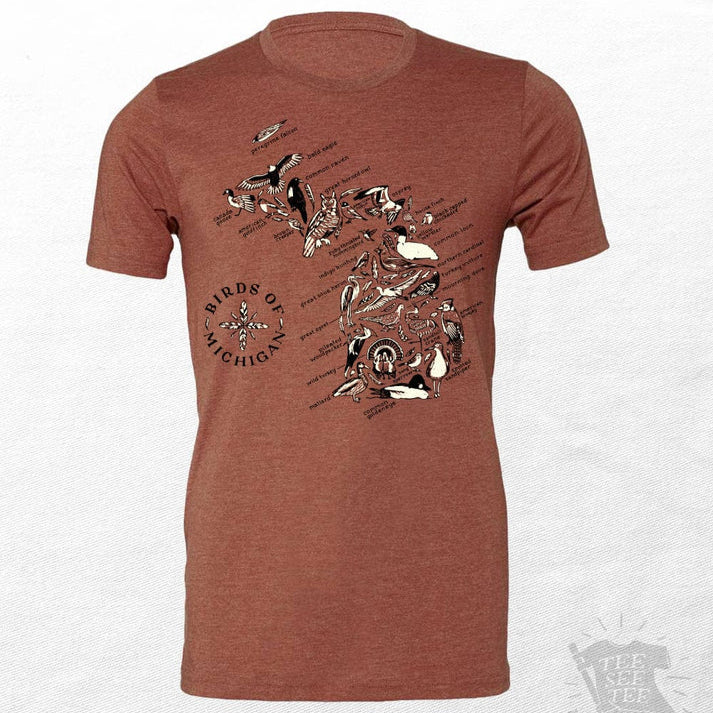 The Birds of Michigan Unisex T-Shirt