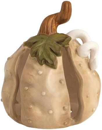 Mud Pie Textured Stoneware Pumpkin