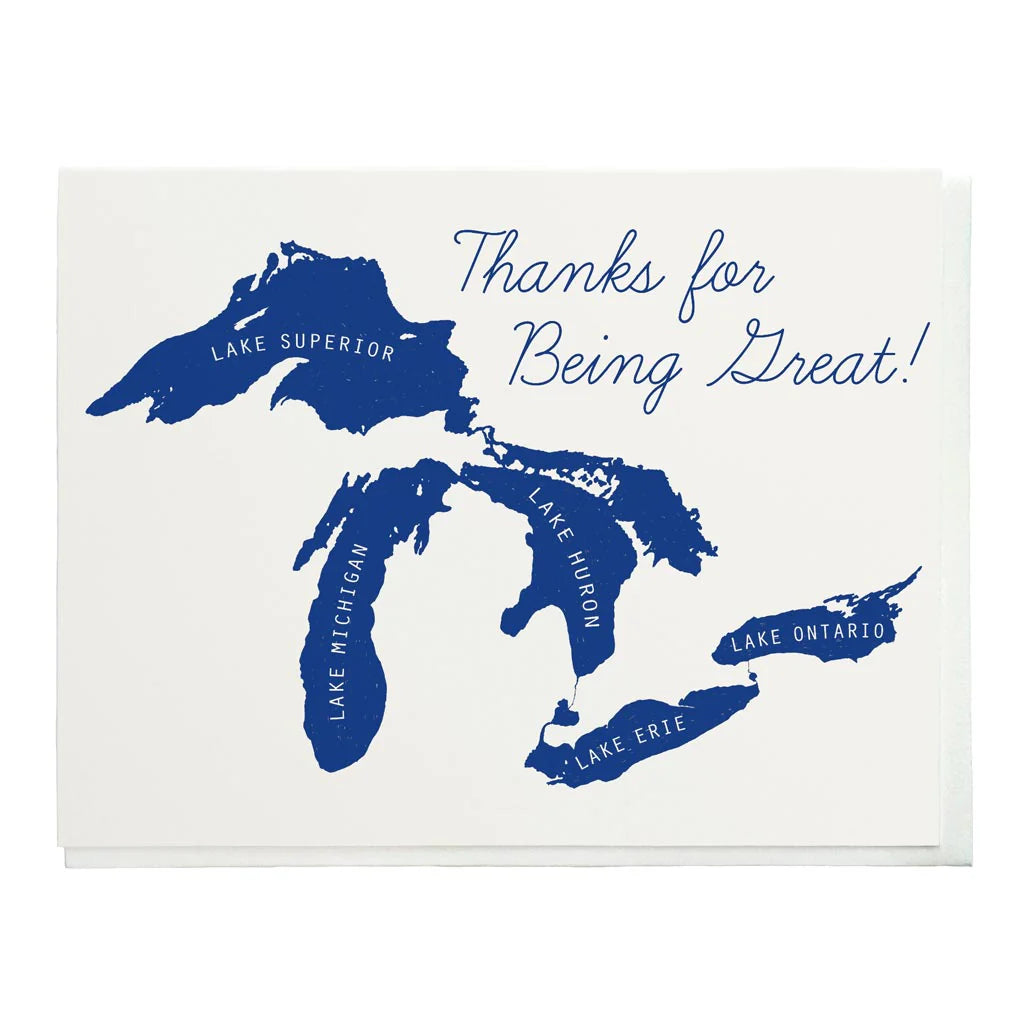 Thanks for Being Great Card