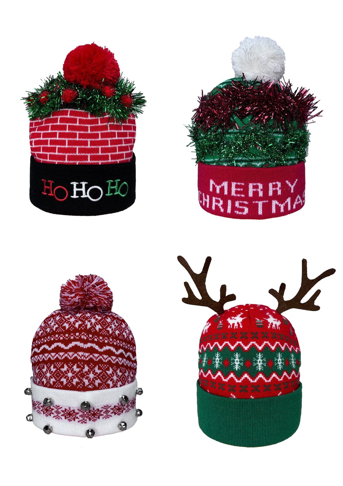 Christmas Tinsel Sweater Beanie