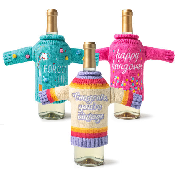It&#39;s Yo Birthday Wine And Bottle Sweater