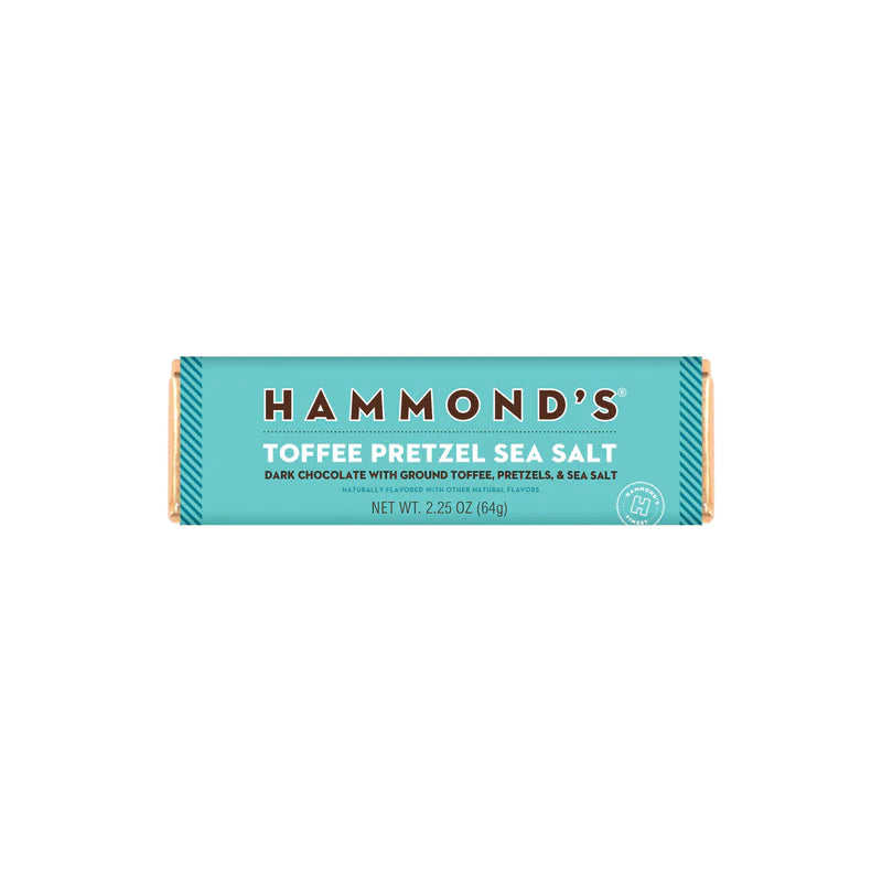 Hammond's Toffee Pretzel Sea Salt Candy Bar