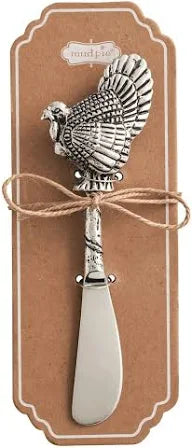 Mud Pie Turkey Metal Gather Spreader