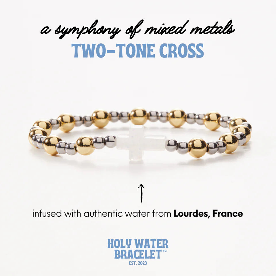 Cross Holy Water Bracelet