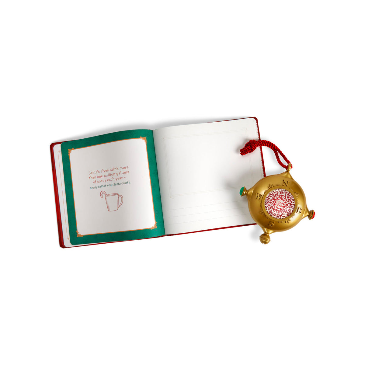 Santa&#39;s Kindness Ornament w/ Journal