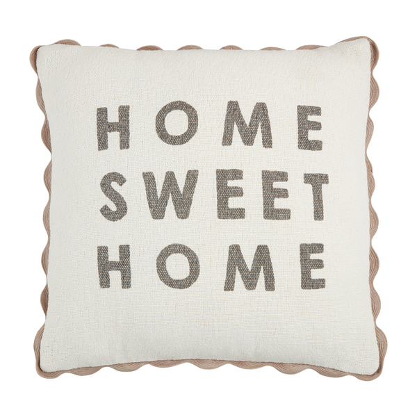 Mud Pie Home Sweet Home Pillow