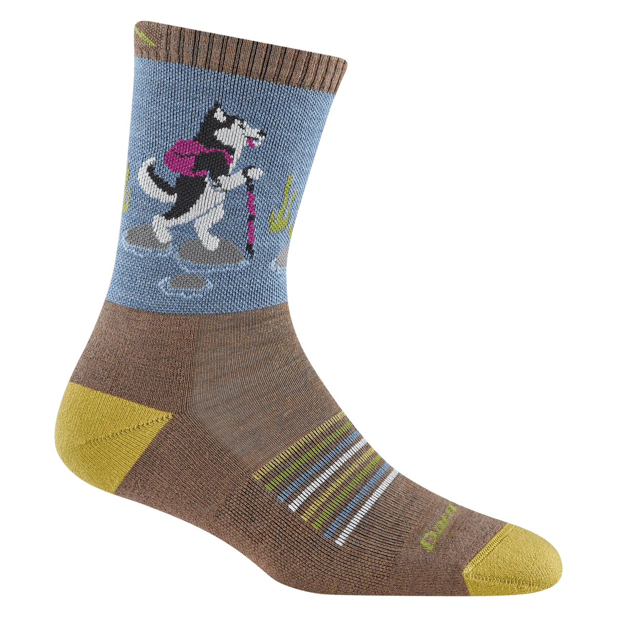 Women&#39;s Critter Club Micro Crew Cushion Lightweight Hiking Socks