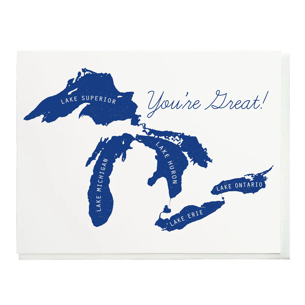 You're Great! Greeting Card