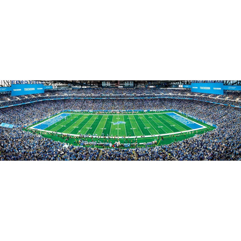 Detroit Lions Panoramic 1000 pc Puzzle