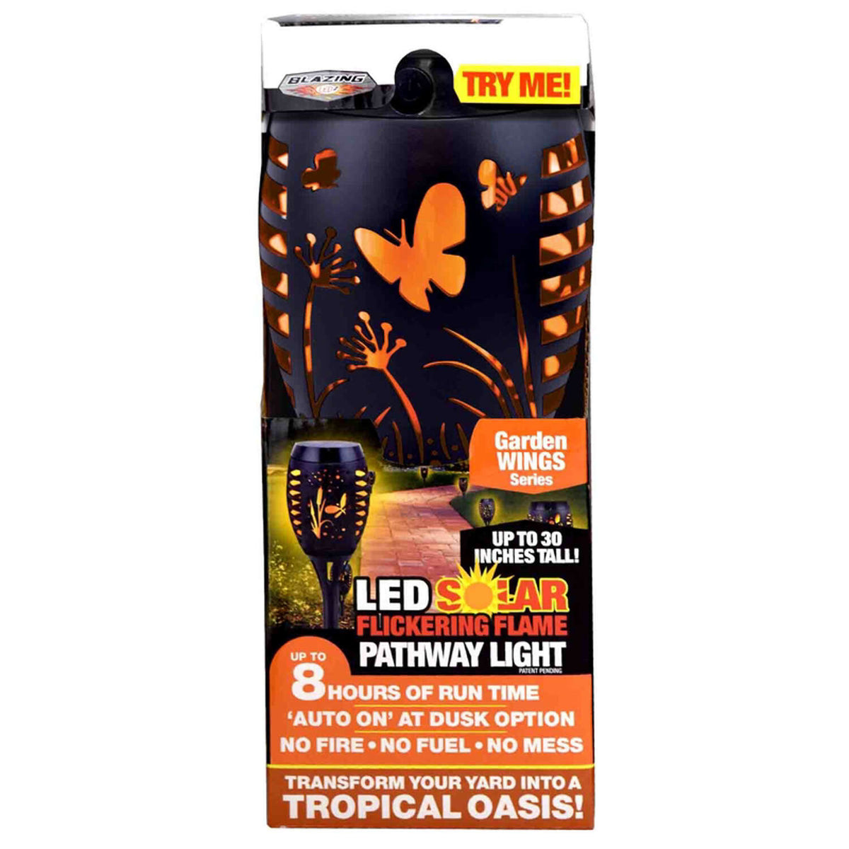 Garden Wings Solar Pathway Light