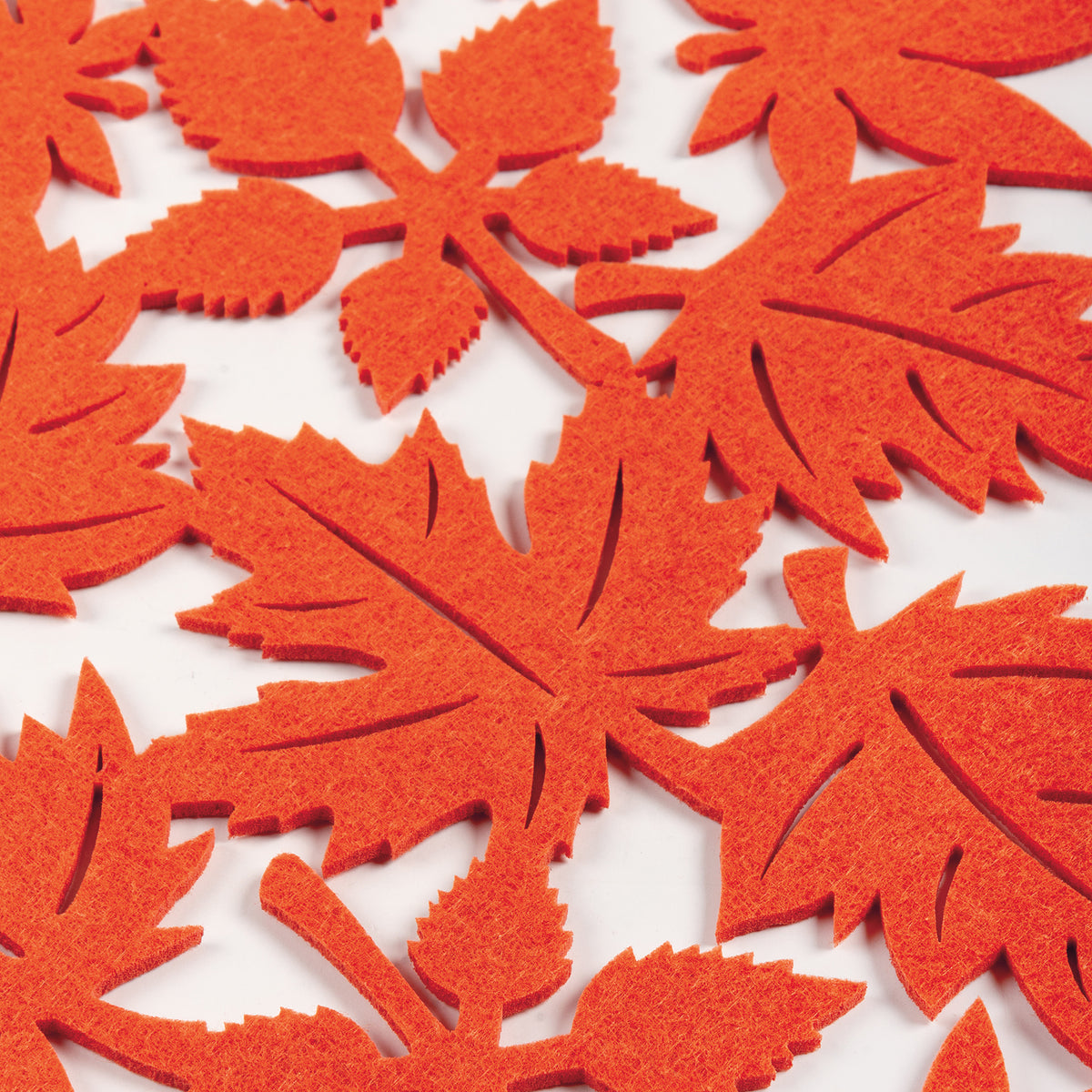 Orange Leaves Place Mat