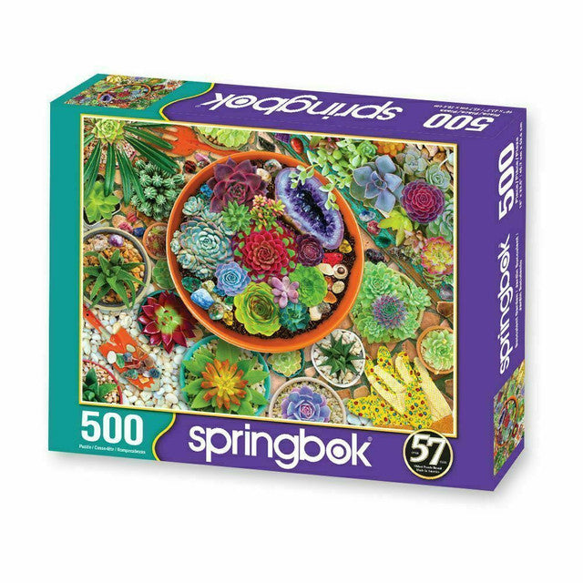 Springbok Succulent Garden 500 pc Puzzle
