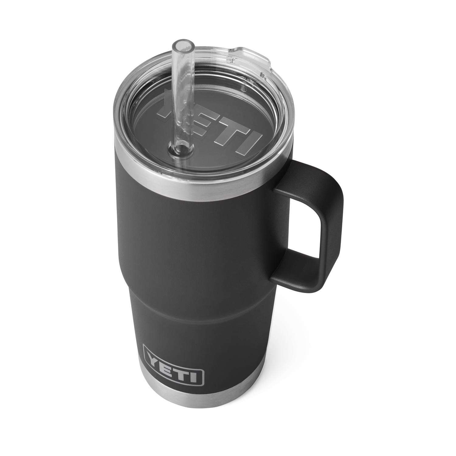 Yeti Rambler 26oz Stackable Cup with Straw Lid - Stainless Steel