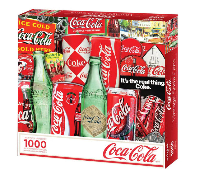 Springbok Coca-Cola Then and Now 1000 pc Puzzle
