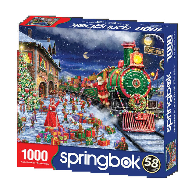 Springbok Santa Express 1000 pc Puzzle
