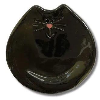 Handmade Ceramic Cat Trinket Dish