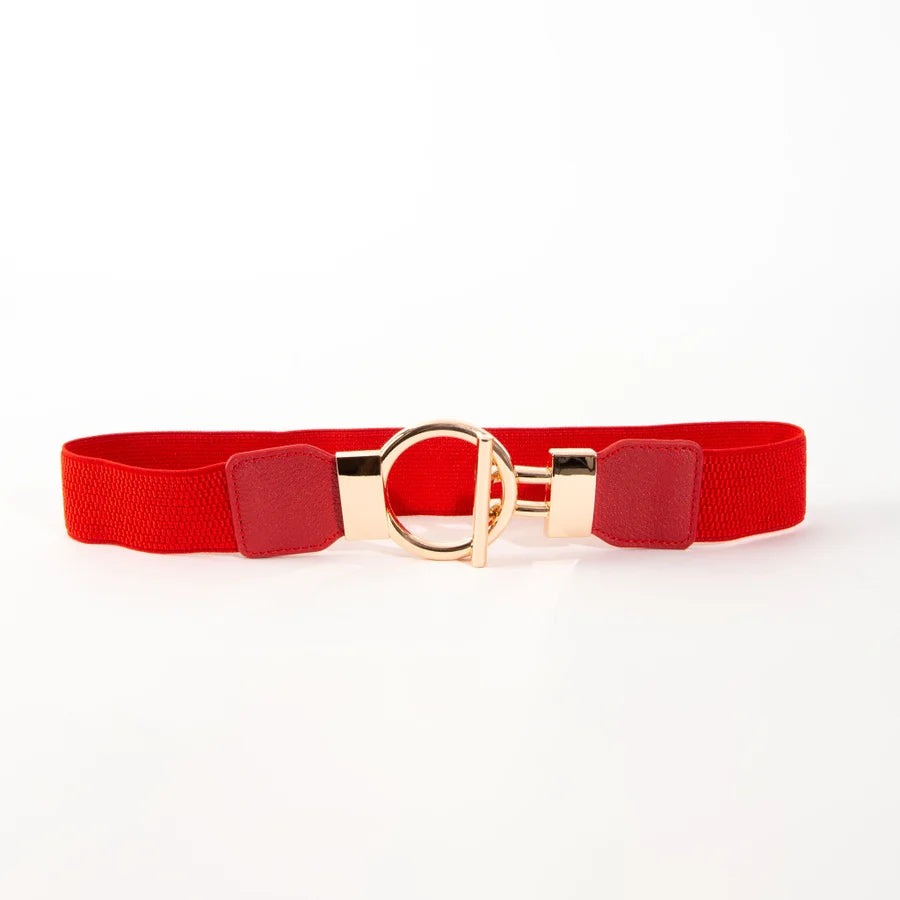 Emma Toggle Buckle Elastic Belt