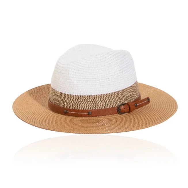 Rio Colorblock Panama Hat