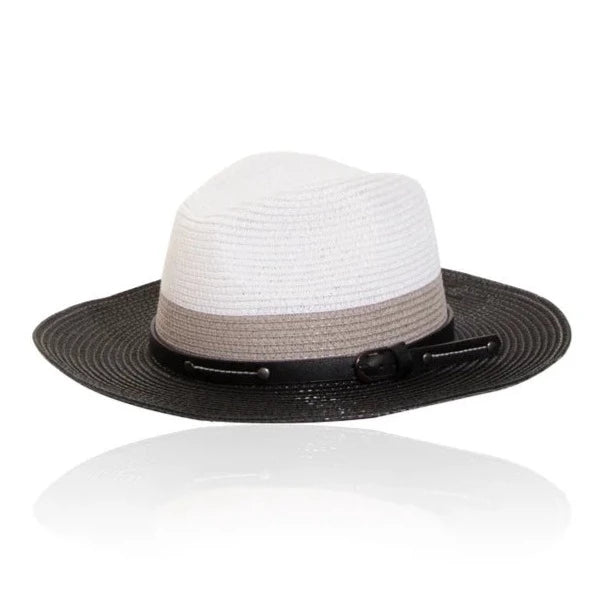 Rio Colorblock Panama Hat