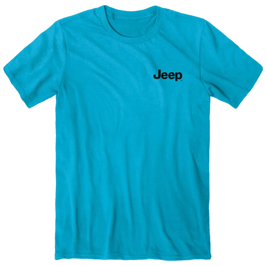 Blue Jeep Muddy Duck T-Shirt