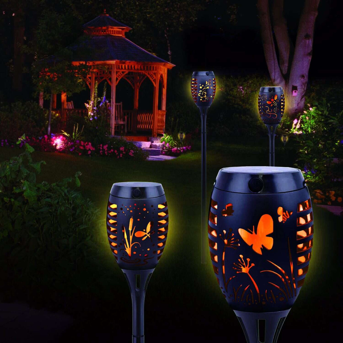 Garden Wings Solar Pathway Light