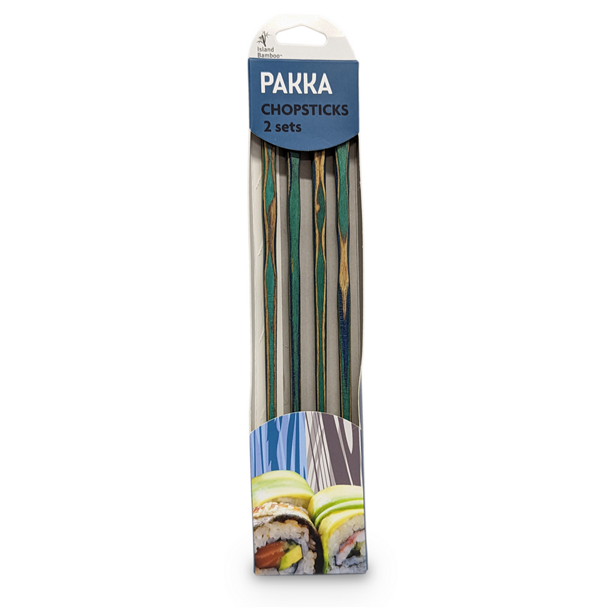 Island Bamboo Pakka Chopsticks 2 Pair