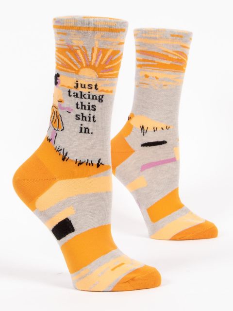 Taking This Shit In Women&#39;s Sock