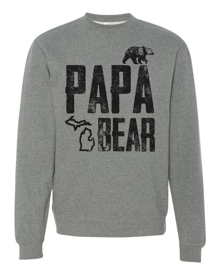 Papa Bear Crewneck Sweatshirt