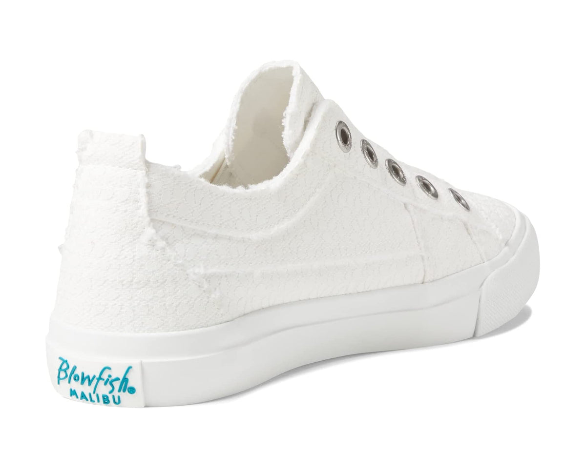 Play White Daisy Smoked Canvas Shoe