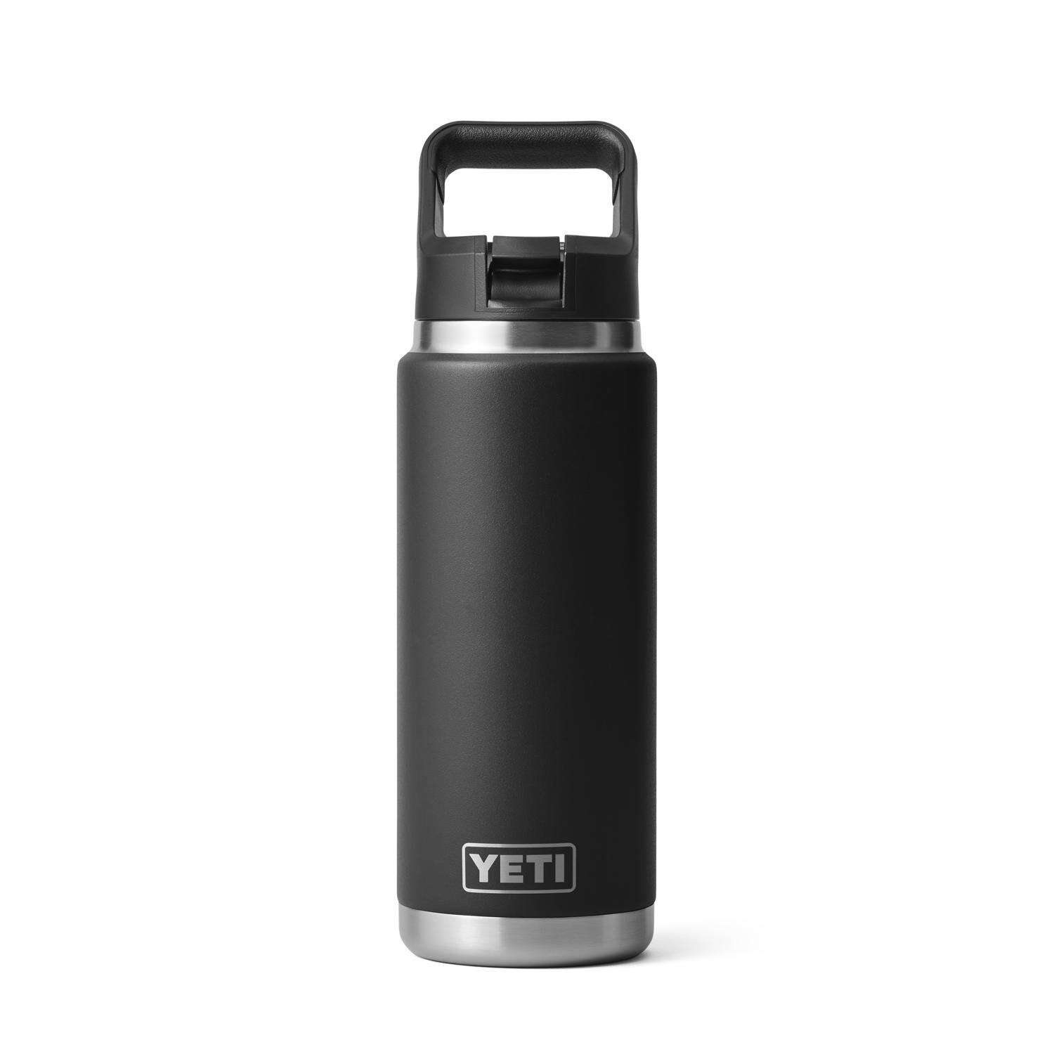 Yeti Rambler 26 oz Straw Bottle (Black)